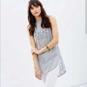 Free people Maisie lace tunic